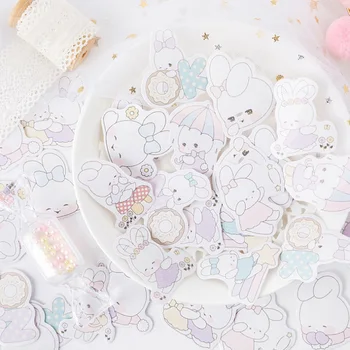45pcs/box Cartoon Soft Rabbit Diary Decoration Stickers DIY Planner Scarpbooking sealing Label Sticker Children Cute Stationery
45pcs/box Cartoon Soft Rabbit Diary Decoration Stickers DIY Planner Scarpbooking sealing Label Sticker Children Cute Stationery