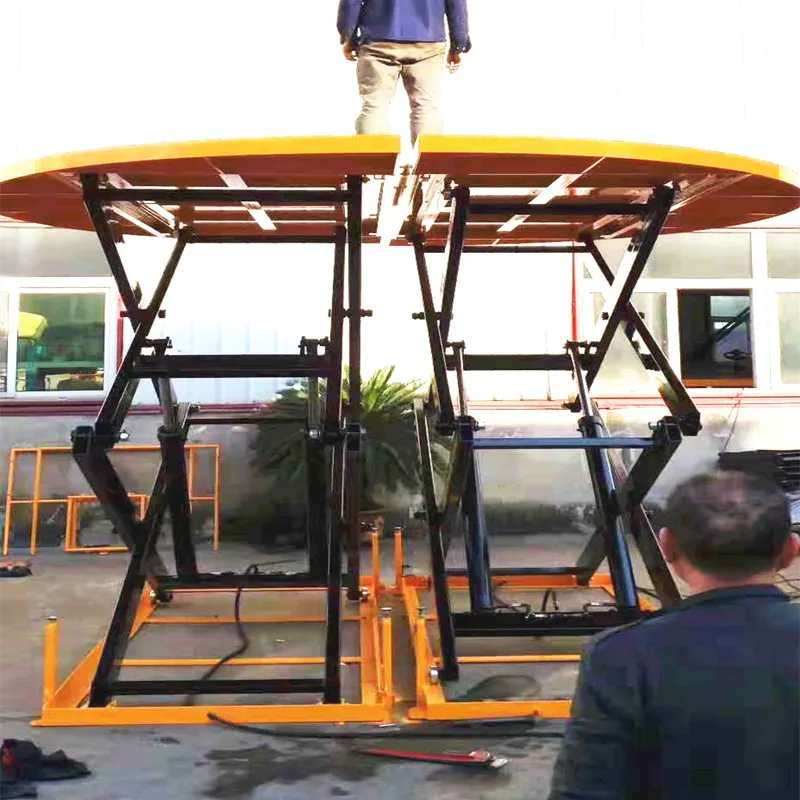 Electric scissor lift stationary rotating scissor lift platform use for lifting stage made as requirements
Electric scissor lift stationary rotating scissor lift platform use for lifting stage made as requirements