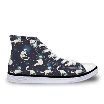 Black Cat Women Vulcanize Shoes For Teenager Girls Lace-up Sneakers Cute Comfortable Summer High Top Canvas Footwear
Black Cat Women Vulcanize Shoes For Teenager Girls Lace-up Sneakers Cute Comfortable Summer High Top Canvas Footwear