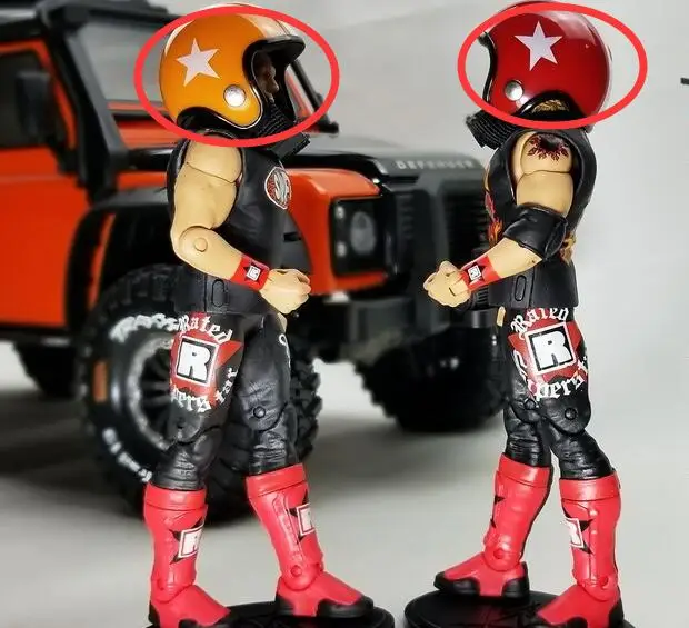 Simulation Doll Driver helmet CD15827 1/10 1/6 RC motorcycle CRAWLER TRUCK Capo jkmax ACE-1 TRAXXAS TRX4 AXIAL SCX10 CROSS SG4
Simulation Doll Driver helmet CD15827 1/10 1/6 RC motorcycle CRAWLER TRUCK Capo jkmax ACE-1 TRAXXAS TRX4 AXIAL SCX10 CROSS SG4