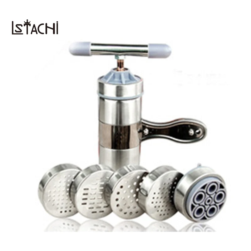 LSTACHi 5 Mode Stainless Steel Pasta Noodle Maker Machine Handmade Press Spaghetti Machine Para Hacer Noodles Fruit Press
LSTACHi 5 Mode Stainless Steel Pasta Noodle Maker Machine Handmade Press Spaghetti Machine Para Hacer Noodles Fruit Press