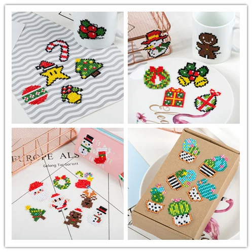 DIY Mini-Patterns Diamond Embroidery christmas Diamond Painting For Children Round Diamond Sticker For Cup Book Phone Decoration
DIY Mini-Patterns Diamond Embroidery christmas Diamond Painting For Children Round Diamond Sticker For Cup Book Phone Decoration