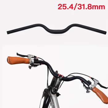 Bicycle Retro Handlebar 31.8MM/25.4MM Mountain Bike Cycling Swallow-shaped Handlebar Black Aluminum Alloy Ultra-light Handlebar
Bicycle Retro Handlebar 31.8MM/25.4MM Mountain Bike Cycling Swallow-shaped Handlebar Black Aluminum Alloy Ultra-light Handlebar