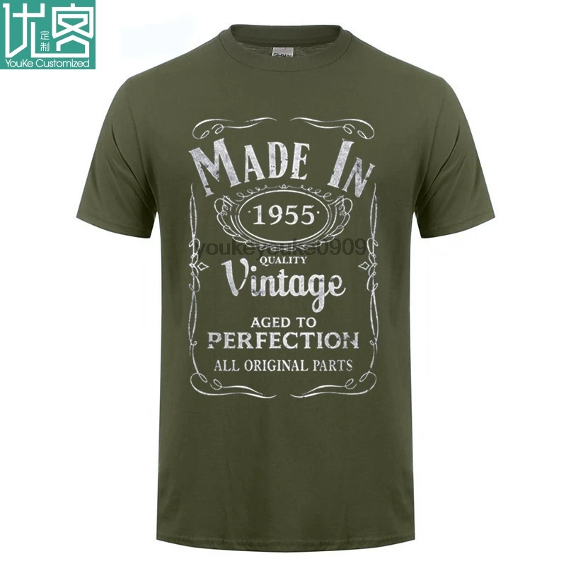 New Fashion Graphic O-Neck Made In 1955 Born 62Nd Year Birthday Age Present Short-Sleeve Mens T Shirts
New Fashion Graphic O-Neck Made In 1955 Born 62Nd Year Birthday Age Present Short-Sleeve Mens T Shirts