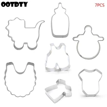 Decorating-Tools Biscuit-Mold Stroller Cookie-Cutter Baking Stainless-Steel Baby Bib-Shape Decorating-Tools Biscuit-Mold Stroller Cookie-Cutter Baking Stainless-Steel Baby Bib-Shape