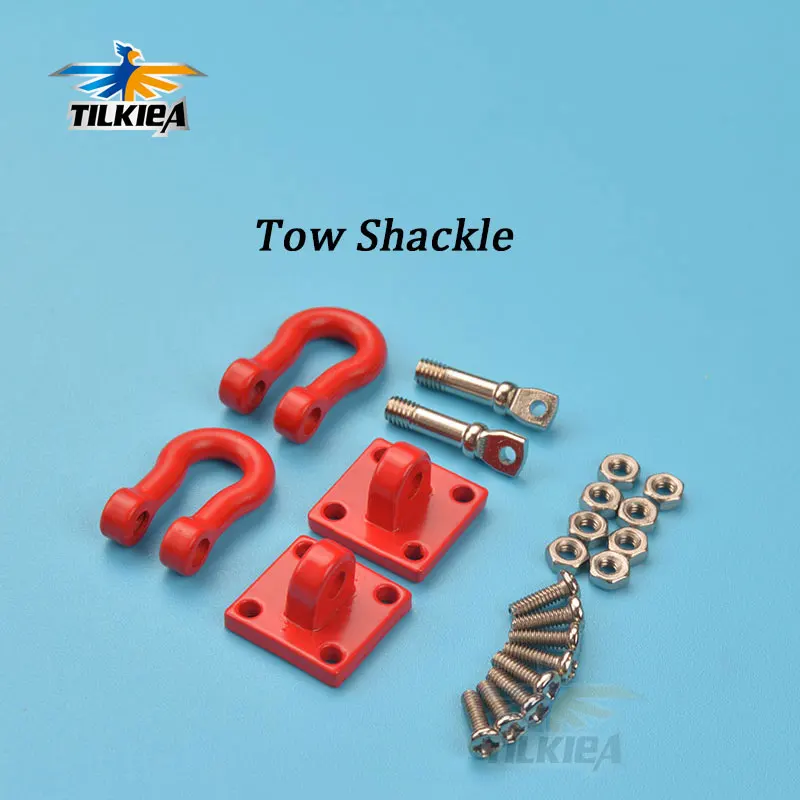 High Quality Heavy Duty And Extremly Scale King Tow Shackle with Mounting Bracket for 1/10 RC4WD D90 D110 SCX10 Wrangler
High Quality Heavy Duty And Extremly Scale King Tow Shackle with Mounting Bracket for 1/10 RC4WD D90 D110 SCX10 Wrangler