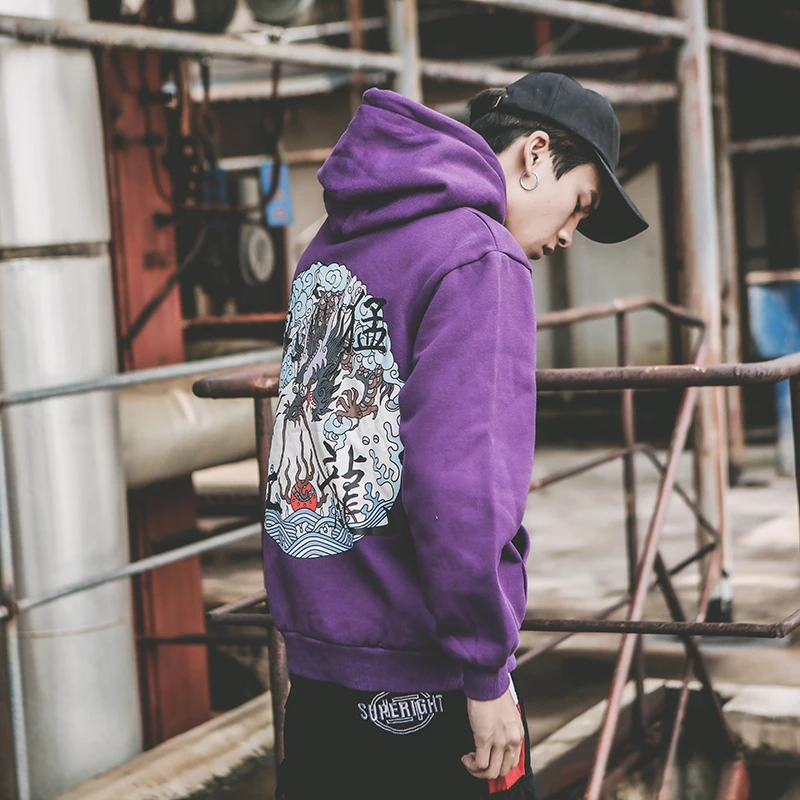 05 SharkPrint sweatshirts for men hoodies men hip hop hoodie W07