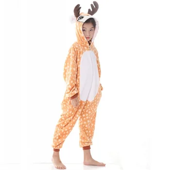 Pajamas Kids One piece Long-horned deer Style 2019 giraffe Pajamas Sets Flannel Pijamas Children For Boys Girls Onesies Cartoon
Pajamas Kids One piece Long-horned deer Style 2019 giraffe Pajamas Sets Flannel Pijamas Children For Boys Girls Onesies Cartoon