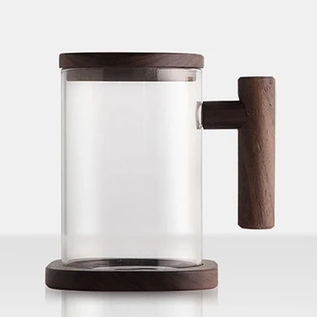 Heat-resistant Thick Glass Cup Tea Separation Filter Tea Cup With Lid Home High Borosilicate Glass Tea Straight Body Cup DA
Heat-resistant Thick Glass Cup Tea Separation Filter Tea Cup With Lid Home High Borosilicate Glass Tea Straight Body Cup DA