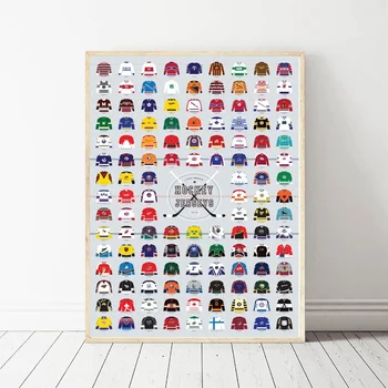 A Visual Compendium of Hockey Jerseys Chart Art Canvas Poster Prints Home Wall Decor Painting 24x36 Inches
A Visual Compendium of Hockey Jerseys Chart Art Canvas Poster Prints Home Wall Decor Painting 24x36 Inches
