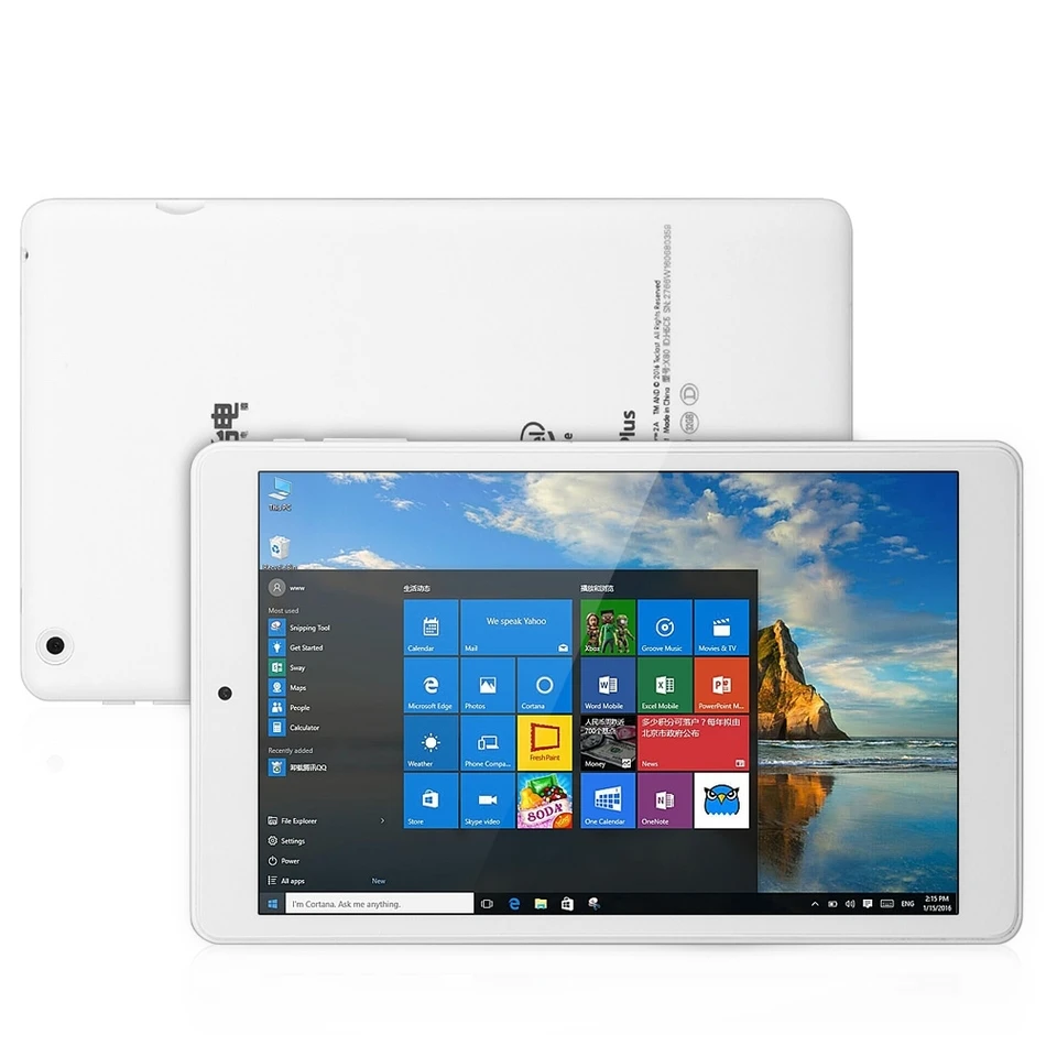 

8 inch  X5-Z8300 Quad Core Teclast X80 Plus Windows 10 + Android 5.1 Tablet PC Intel AtomWXGA 2GB RAM 32GB ROM HDMI OTG Tablet