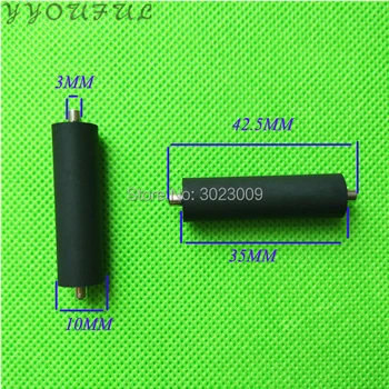 10pcs/lot Konica 512 head pinch roller for wide format printer Allwin Human Xuli Flora KM512 rubber rollers 42.5mm long
10pcs/lot Konica 512 head pinch roller for wide format printer Allwin Human Xuli Flora KM512 rubber rollers 42.5mm long