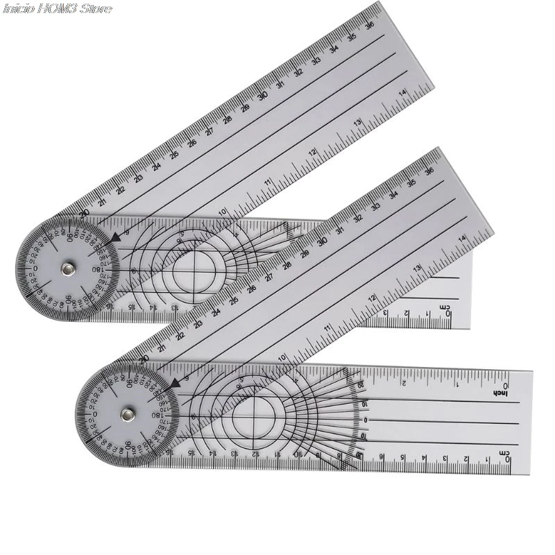 Folding Medical Spine Scale Orthopedics 360 Degree Measurement Rotating Medical Angle Joint Corner Ruler
Folding Medical Spine Scale Orthopedics 360 Degree Measurement Rotating Medical Angle Joint Corner Ruler