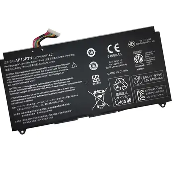 New Genuine original Battery for Acer Aspire S7-392 S7-393 series AP13F3N, 2ICP4/63/114-2 7.5V 47WH
New Genuine original Battery for Acer Aspire S7-392 S7-393 series AP13F3N, 2ICP4/63/114-2 7.5V 47WH