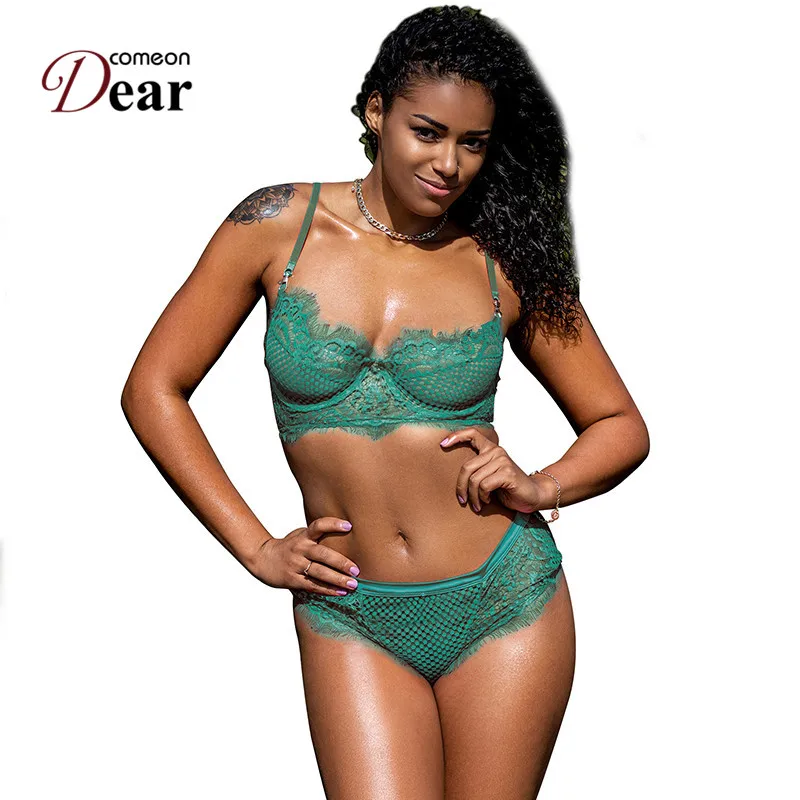 Comeondear Hot Lace Underwear Women Sexy Set Plus Size Push Up Ultra-thin See Through Floral Lingerie Porno Sexy Bra Set RB80557
Comeondear Hot Lace Underwear Women Sexy Set Plus Size Push Up Ultra-thin See Through Floral Lingerie Porno Sexy Bra Set RB80557
