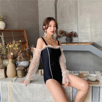 Swimwear For Women Swimsuit Woman 2019 Bathing Suit One Piece Bikinis Female Sexy Swim Suits Large Size New Long Sleeve Skirt
Swimwear For Women Swimsuit Woman 2019 Bathing Suit One Piece Bikinis Female Sexy Swim Suits Large Size New Long Sleeve Skirt