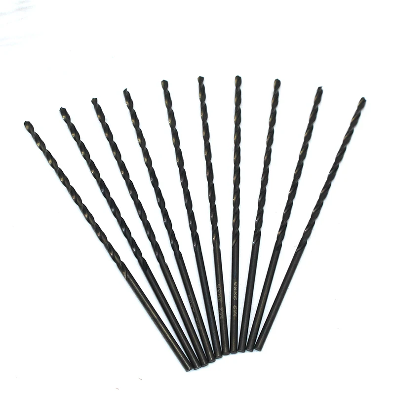 M2 2*85 60PCS high speed steel full grinding twist drill stainless bit 2.0mm metal | Инструменты