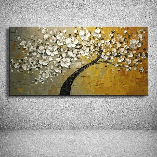 100% Hand Painted Modern Oil Painting On Canvas Abstract Art Cheap Knife Tree Home Decoration Paintings For Living Room Sale
100% Hand Painted Modern Oil Painting On Canvas Abstract Art Cheap Knife Tree Home Decoration Paintings For Living Room Sale