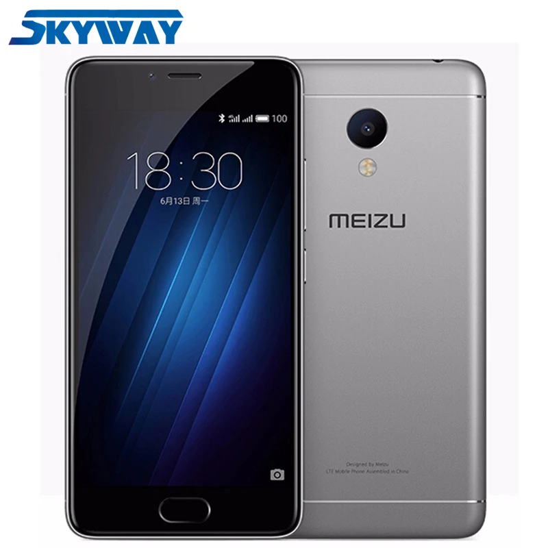 

Original Meizu M3S Mini 4G LTE Mobile Phone 5.0" 2.5D Glass MT6750 Octa Core 2GB RAM 16GB ROM 13.0MP 3020mAh GPS Fingerprint ID