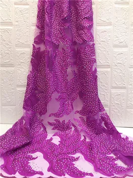 African lace fabric 2018 high quality african French tulle lace fabric with stone guipure nigerian lace fabrics 5 yards
African lace fabric 2018 high quality african French tulle lace fabric with stone guipure nigerian lace fabrics 5 yards
