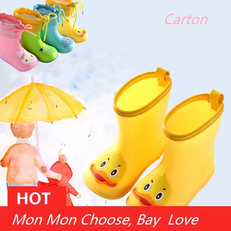 Children's Rubber Boots Kids Boots PVC Baby Girls Jelly Cute Bowknot Rain Shoes Raincoats Spring Summer Keep Cold Autumn Winter
Children's Rubber Boots Kids Boots PVC Baby Girls Jelly Cute Bowknot Rain Shoes Raincoats Spring Summer Keep Cold Autumn Winter