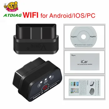 WiFi Vgate iCar2 ELM327 OBDII Diagnostic Tool For iOS/Android ICAR 2 ELM 327 WIFI V OBD Code reader Auto Scanner 16Pin
WiFi Vgate iCar2 ELM327 OBDII Diagnostic Tool For iOS/Android ICAR 2 ELM 327 WIFI V OBD Code reader Auto Scanner 16Pin