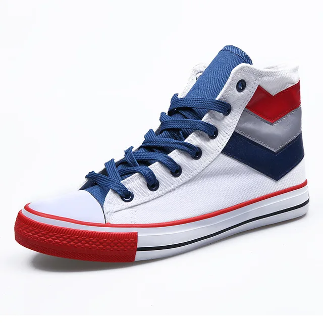 New High Top Canvas Shoes Men Sneakers Breathable Lace-up Flat Casual Shoes Classic Round Toe Retro Mixed Color Wear resistant
New High Top Canvas Shoes Men Sneakers Breathable Lace-up Flat Casual Shoes Classic Round Toe Retro Mixed Color Wear resistant