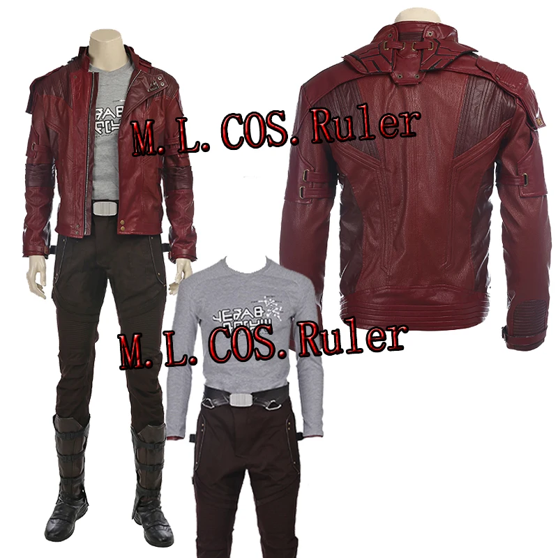 Guardians of The Galaxy 2 Peter Quill Star Lord Cosplay Costume Type B Short Type Halloween Outfit Custom Made
Guardians of The Galaxy 2 Peter Quill Star Lord Cosplay Costume Type B Short Type Halloween Outfit Custom Made