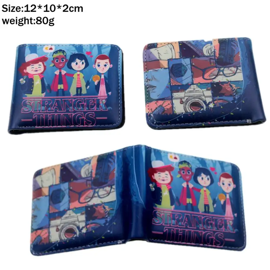 Stranger Things Will Mike Pu Short wallet Bifold Photo Card Holder Layers Purse leather Men Women Coin zipper Pocket Handbag
Stranger Things Will Mike Pu Short wallet Bifold Photo Card Holder Layers Purse leather Men Women Coin zipper Pocket Handbag