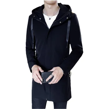 New Long Jackets Men Fashion Nice Slim Fit Hooded Bomber Jacket Long Sleeve Solid Windbreaker Coat Male Clothing 4XL-M Pop
New Long Jackets Men Fashion Nice Slim Fit Hooded Bomber Jacket Long Sleeve Solid Windbreaker Coat Male Clothing 4XL-M Pop