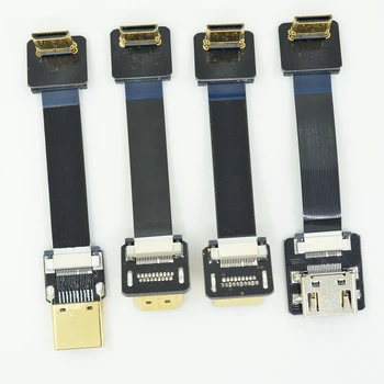 Mini HDMI FPV Cable,Down Angled FPC Mini HDMI C Type to HDMI A Type FPV Ribbo Flat Cable for Multicopter Aerial Photography C3-A
Mini HDMI FPV Cable,Down Angled FPC Mini HDMI C Type to HDMI A Type FPV Ribbo Flat Cable for Multicopter Aerial Photography C3-A