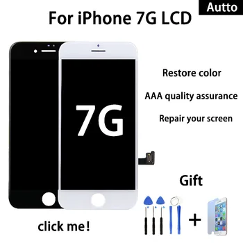 AAA+ for iPhone 7/7P LCD touch screen Tianma display digitizer component replacement with 3D force touch screen display + tool
AAA+ for iPhone 7/7P LCD touch screen Tianma display digitizer component replacement with 3D force touch screen display + tool