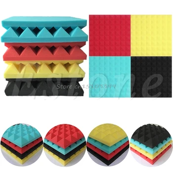 Acoustic Soundproof Sound Stop Absorption Pyramid Studio Foam 50x50cmx5.5cm Drop Ship
Acoustic Soundproof Sound Stop Absorption Pyramid Studio Foam 50x50cmx5.5cm Drop Ship