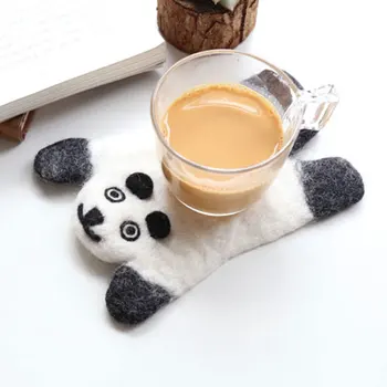 100% Wool Hand-Made Animal Felted Wool Coaster Cup Mats Completed Crafts For Protect Table As Insulation Or Decoration Mat
100% Wool Hand-Made Animal Felted Wool Coaster Cup Mats Completed Crafts For Protect Table As Insulation Or Decoration Mat