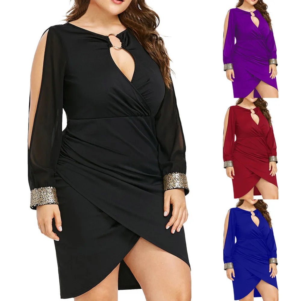 beauty girl Women's clothes Women New Fashion Large size circle sequins slim tight dress Summer Dress l2019115
beauty girl Women's clothes Women New Fashion Large size circle sequins slim tight dress Summer Dress l2019115