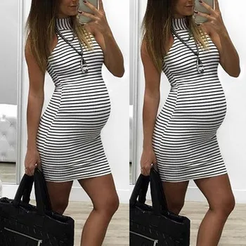 Summer New Fashion Womens Pregnants Nursing Baby For Maternity Stripe Sexy Mini Daily Dress Wholesale Free Ship Z4
Summer New Fashion Womens Pregnants Nursing Baby For Maternity Stripe Sexy Mini Daily Dress Wholesale Free Ship Z4