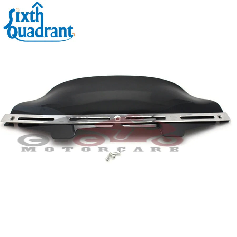 6" Motorcycle Windshield Windscreen w/ Slotted Stock Batwing Trim For Harley Electra Street Glide FLHX FLHT Touring 1996-2013
6" Motorcycle Windshield Windscreen w/ Slotted Stock Batwing Trim For Harley Electra Street Glide FLHX FLHT Touring 1996-2013