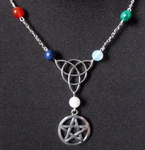 Pagan witchcraft Pentagram Star Necklace Pendant Charms Vintage Silver Gothic Collares Statement Choker Jewelry Women Gift NEW
Pagan witchcraft Pentagram Star Necklace Pendant Charms Vintage Silver Gothic Collares Statement Choker Jewelry Women Gift NEW