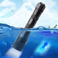 

SecurityIng Waterproof Wide 120 Degrees Beam Angle Scuba Diving Photography Video 1050Lm 150M XM-L2(U4) LED Underwater Torch