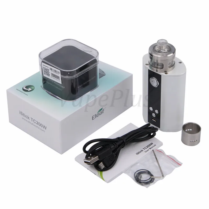 Eleaf Istick tc200w Box Mod Upgradeable Firmware vwvv Huge Vape 200w Mod Electronic Cigarette istick 200w Mod kit