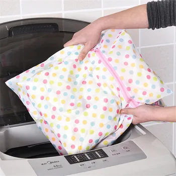 100pcs/lot Care wash bags laundry bag washing machine special mesh bag Lazy thick underwear bra laundry bag Dot with zipper
100pcs/lot Care wash bags laundry bag washing machine special mesh bag Lazy thick underwear bra laundry bag Dot with zipper