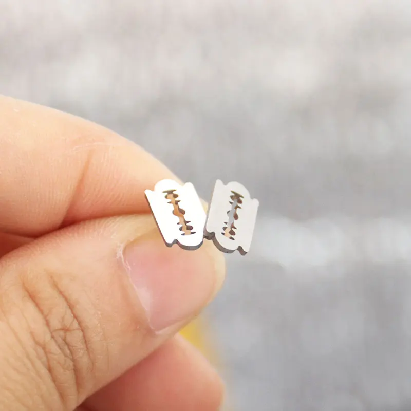 1Pair Cute Shaver Stainless Steel Earring Gothic Studs Earrings Jewelry Accessories Geeks Gift Dropshipping Store
1Pair Cute Shaver Stainless Steel Earring Gothic Studs Earrings Jewelry Accessories Geeks Gift Dropshipping Store