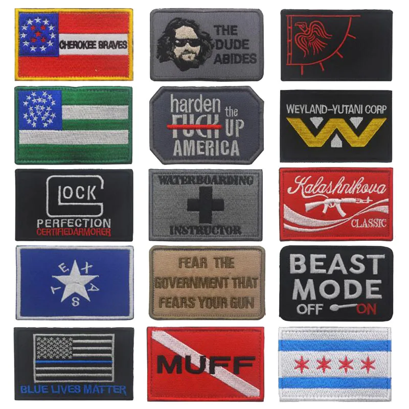 Banner Embroidered Armband Variety Multicolor Personality Clothing Badge Clothes Backpack Hat Outdoor Sports Decoration Patch
Banner Embroidered Armband Variety Multicolor Personality Clothing Badge Clothes Backpack Hat Outdoor Sports Decoration Patch