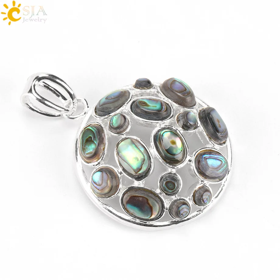 CSJA New Zealand Abalone Shell Paua Round Necklaces Pendants Natural Ocean Seashell MOP Beads Women Men Charms Jewelry Gift E481
CSJA New Zealand Abalone Shell Paua Round Necklaces Pendants Natural Ocean Seashell MOP Beads Women Men Charms Jewelry Gift E481