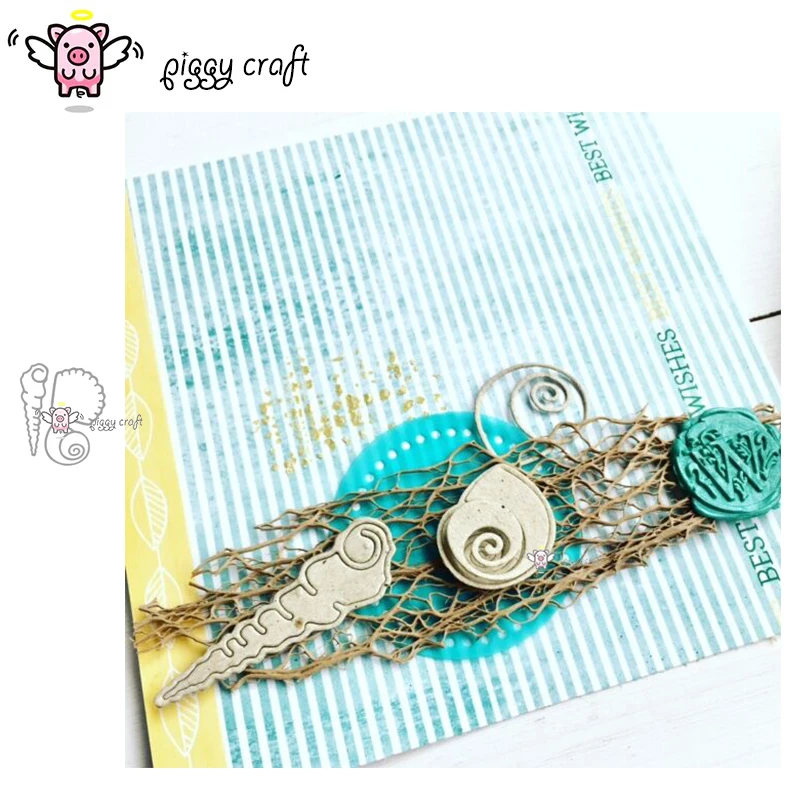 Piggy Craft metal cutting dies cut die mold Sea shell conch decoration Scrapbook paper craft knife mould blade punch stencils
Piggy Craft metal cutting dies cut die mold Sea shell conch decoration Scrapbook paper craft knife mould blade punch stencils