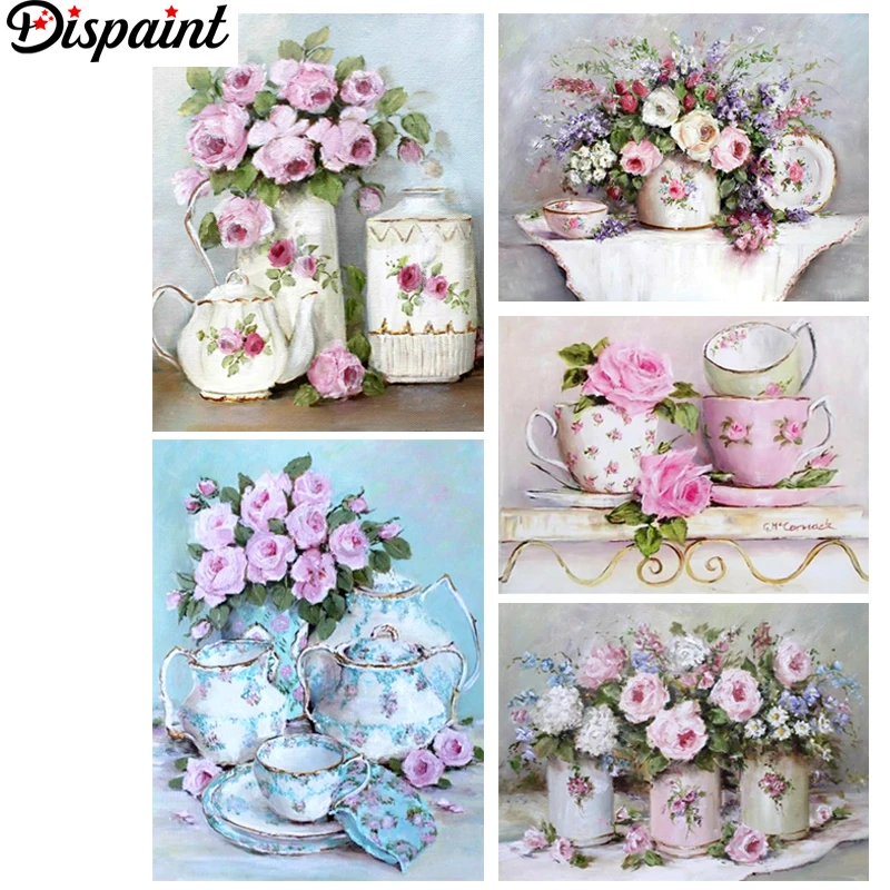Dispaint Full Square/Round Drill 5D DIY Diamond Painting "Flower Pink rose" 3D Embroidery Cross Stitch 5D Home Decor Gift
Dispaint Full Square/Round Drill 5D DIY Diamond Painting "Flower Pink rose" 3D Embroidery Cross Stitch 5D Home Decor Gift