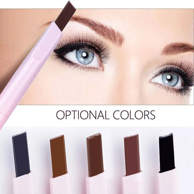 Eyebrow Pencil Durable Waterproof Long Lasting Automatic Rotation Gradient Eyebrow Pen Fine Sketch Makeup Square Dye Pen
Eyebrow Pencil Durable Waterproof Long Lasting Automatic Rotation Gradient Eyebrow Pen Fine Sketch Makeup Square Dye Pen