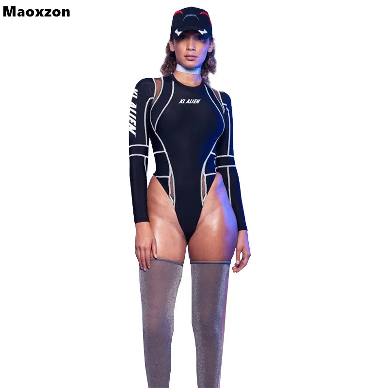 Maoxzon Womens Sexy Club Bodycon Bodysuits For Girls Mesh Patchwork Print Long Sleeve Teddies Skinny Short Triangle Jumpsuits
Maoxzon Womens Sexy Club Bodycon Bodysuits For Girls Mesh Patchwork Print Long Sleeve Teddies Skinny Short Triangle Jumpsuits