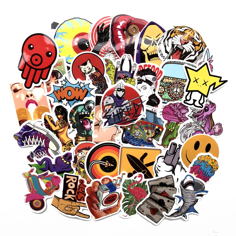60 Pcs Does Not Repeat Horror Style Hot Sale Stickers Waterproof Skateboard Computer Graffiti Children Stickers Toys
60 Pcs Does Not Repeat Horror Style Hot Sale Stickers Waterproof Skateboard Computer Graffiti Children Stickers Toys