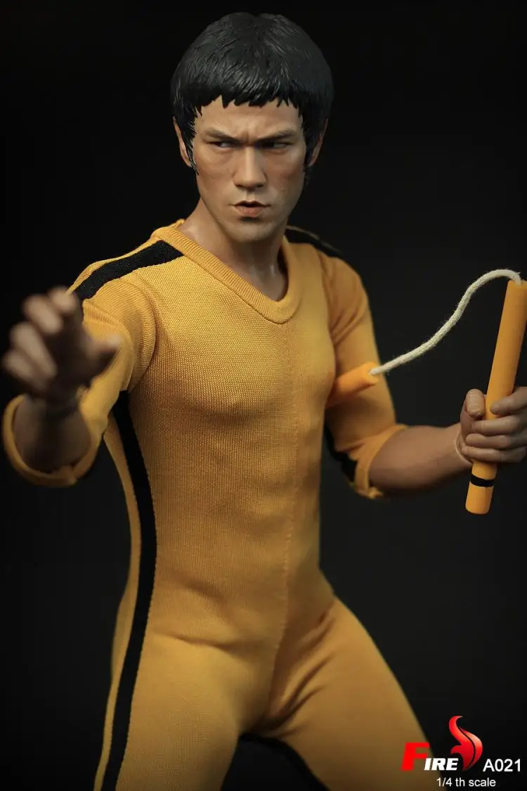 FIRE A021 1:4 Game of Death Bruce Lee with Double Head Carvings Collectible Action Figure Gift Collection Figure
FIRE A021 1:4 Game of Death Bruce Lee with Double Head Carvings Collectible Action Figure Gift Collection Figure